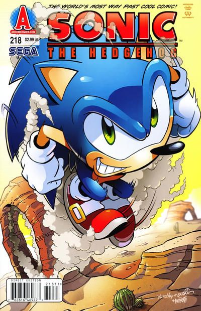 Sonic the Hedgehog #218 Comic