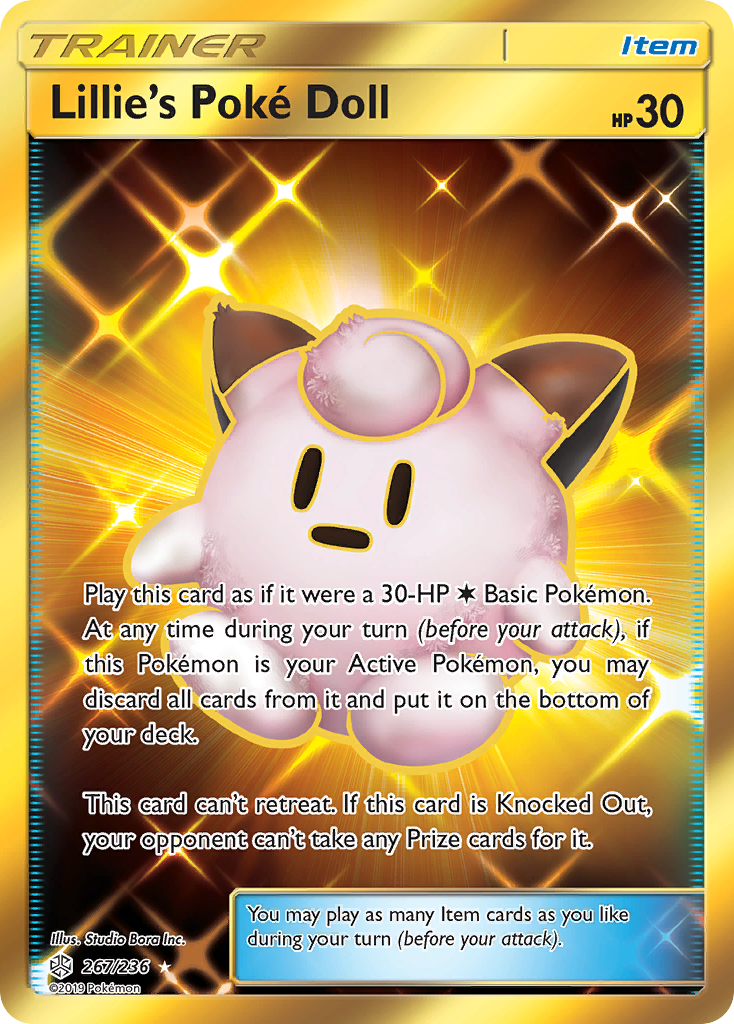 Lillie's Poké Doll (267/236) - Cosmic Eclipse Pokémon Card