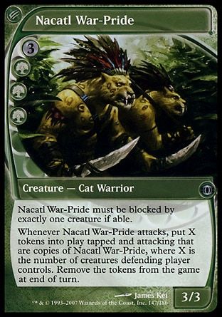 Nacatl War-Pride (Future Sight) Trading Card