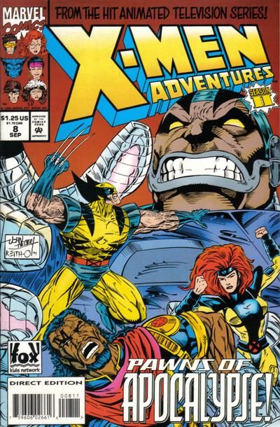 X-Men Adventures #8 Comic