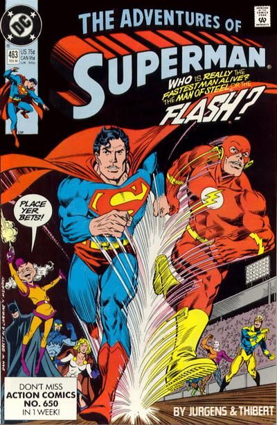 Adventures of Superman #463 Comic
