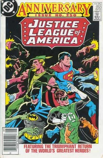 Justice League of America #250 Comic