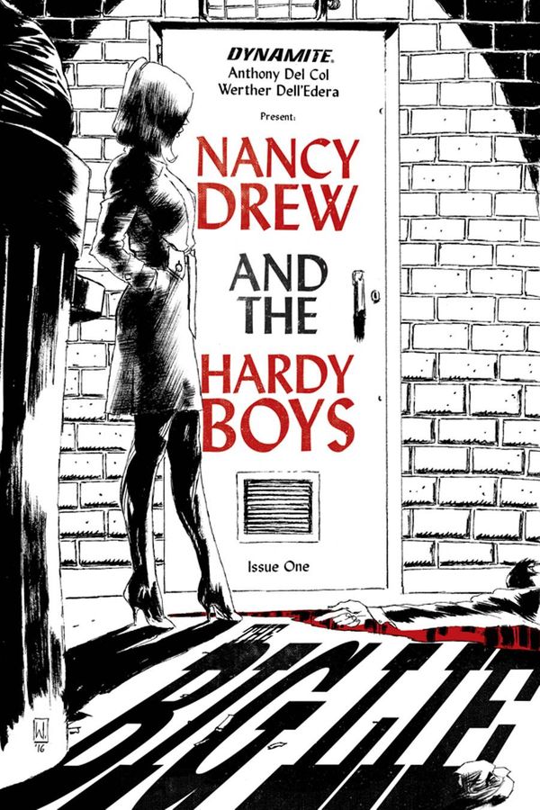 Nancy Drew and the Hardy Boys: The Big Lie #1 (Werther Dell'Edera Variant)