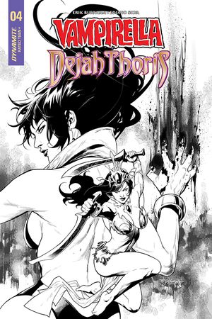Vampirella Dejah Thoris #5 (25 Copy Segovia B&w Cover)