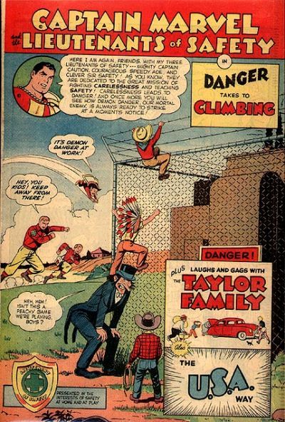 Captain Marvel and the Lieutenants of Safety #nn [2] Comic