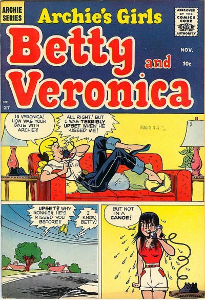 Archie's Girls Betty and Veronica #27 Comic