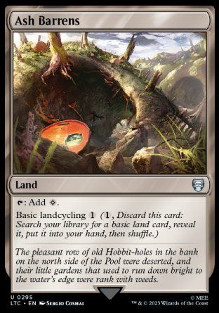 Ash Barrens (The Lord of the Rings Commander Decks) Trading Card