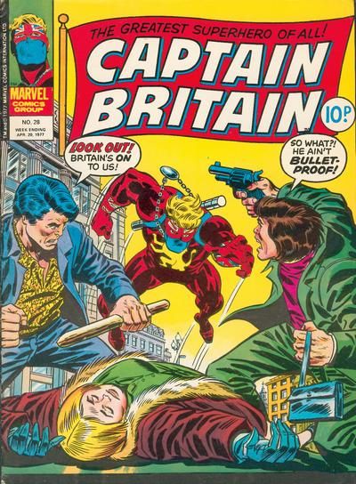 Captain Britain #28 Comic