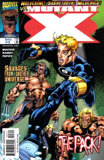Mutant X #3 Comic