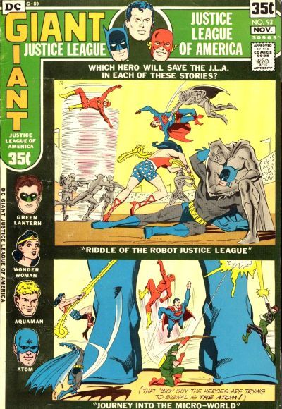 Justice League of America #93 Comic