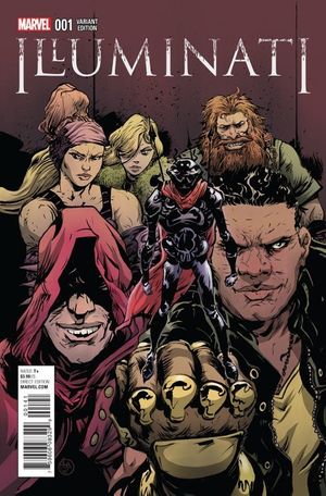 Illuminati #1 (Pope Variant)
