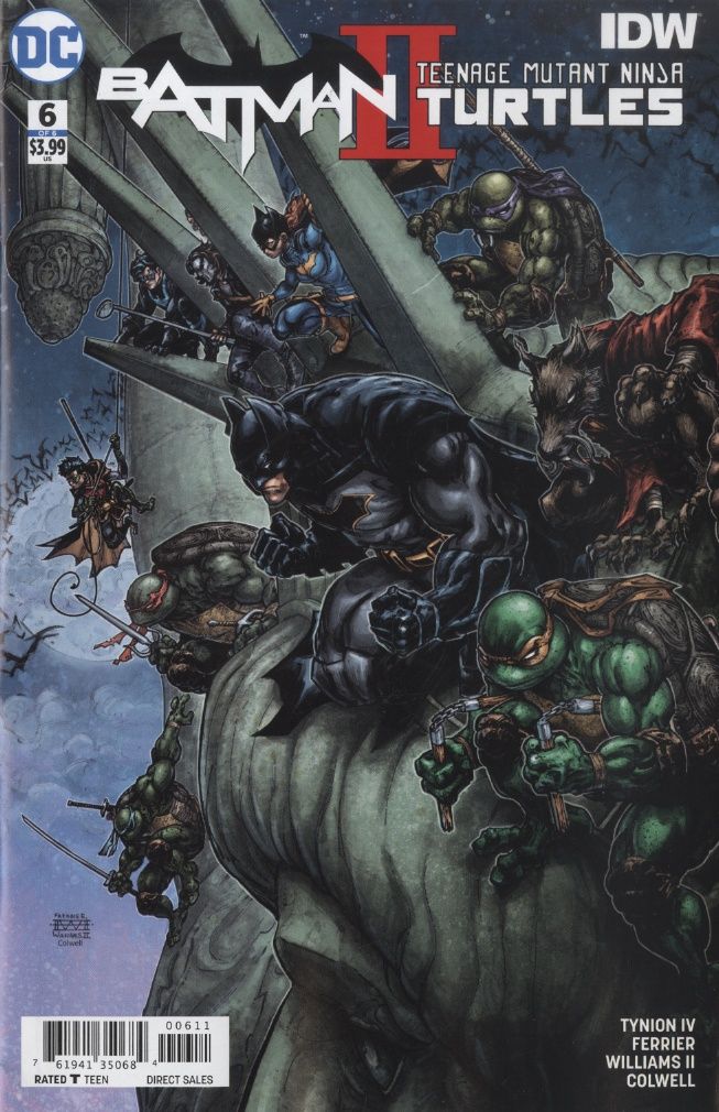 Batman/Teenage Mutant Ninja Turtles II #6 Comic
