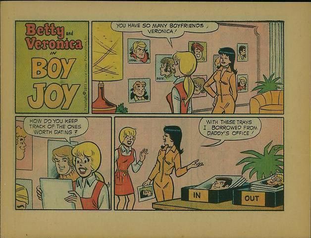 Betty and Veronica Fairmont Potato Chip Giveaway #nn Comic