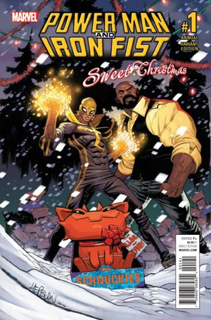 Power Man And Iron Fist Sweet Christmas Annual #1 (C Variant)