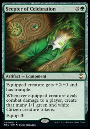 Scepter of Celebration (Streets of New capenna Commander Decks)