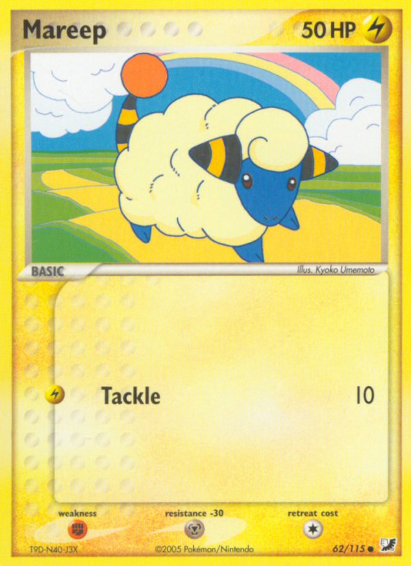 Mareep (62/115) - Unseen Forces Pokémon Card