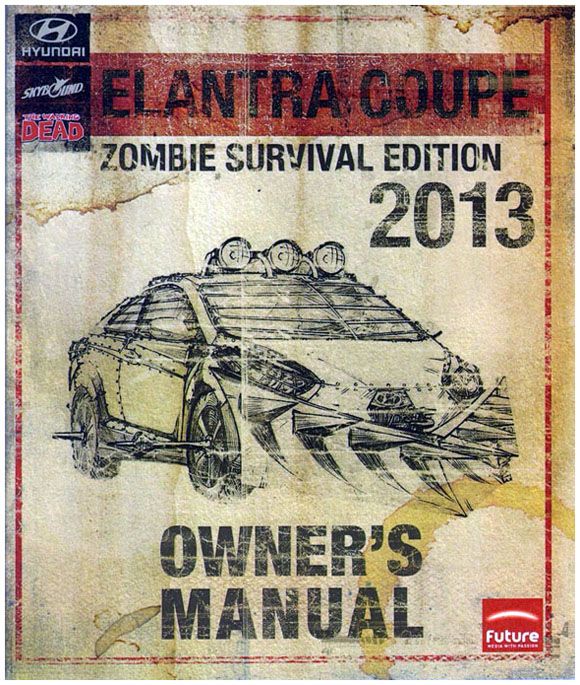 Elantra Coupe 2013 Owner's Manual Comic