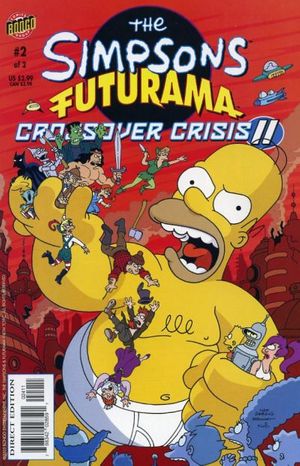 Simpsons Futurama Crossover Crisis II #2