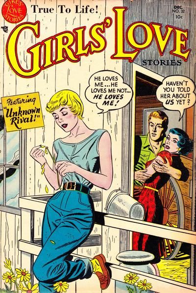 Girls' Love Stories #32 Comic