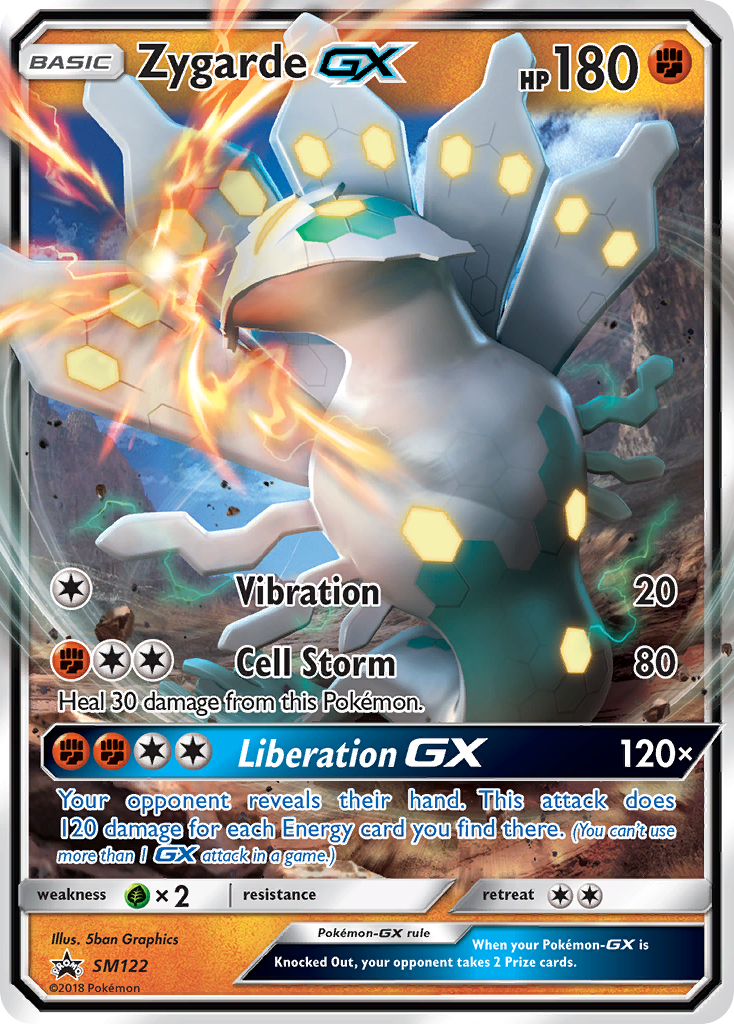 Zygarde GX (SM122) - SM Black Star Promos Pokémon Card