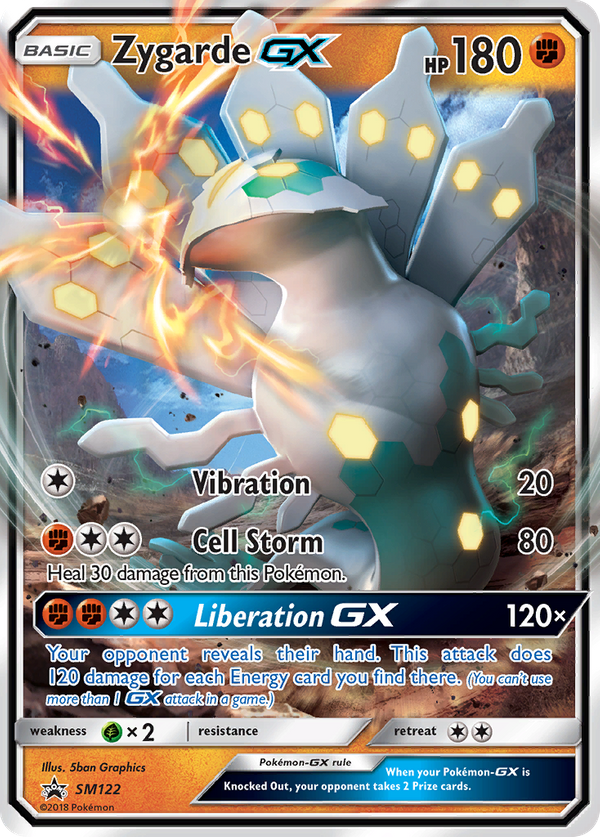 Zygarde GX (SM122) - SM Black Star Promos