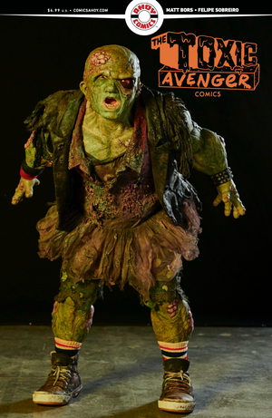 Toxic Avenger Comics #2 (Cvr C 5 Copy Movie Photo Unlock Variant)