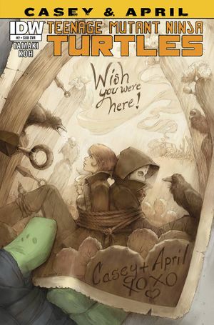 Teenage Mutant Ninja Turtles: Casey and April #2 (Subscription Variant)