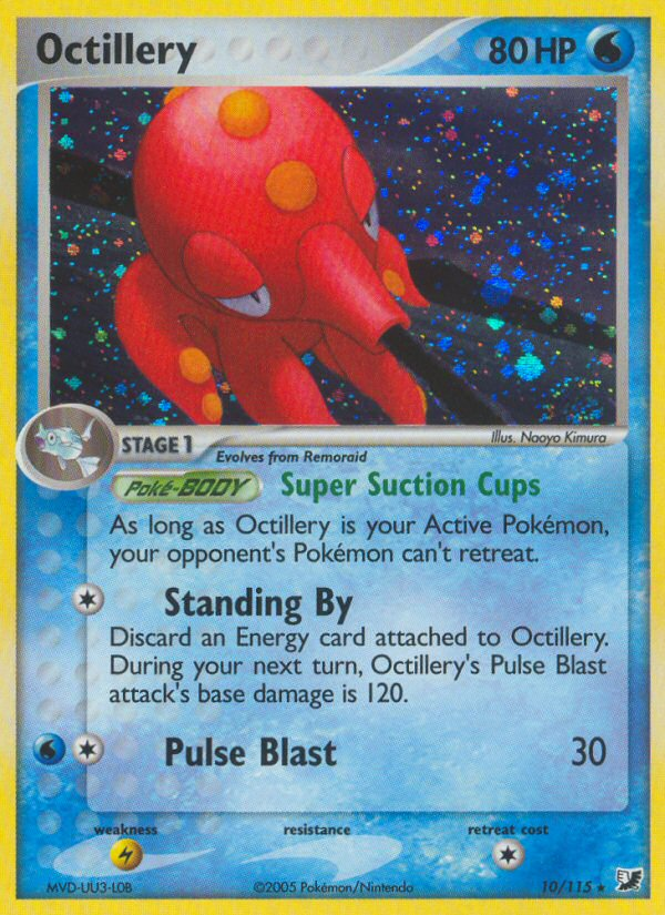 Octillery (10/115) - Unseen Forces Pokémon Card