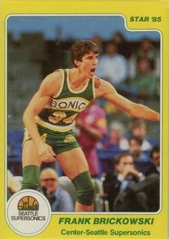 Frank Brickowski 1984 Star #115 Sports Card