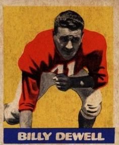 Billy Dewell 1949 Leaf #10 Sports Card