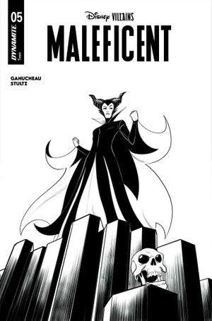 Disney Villains Maleficent #5 (Cvr I Inc 1:5 Robert Quinn Line Art Variant)
