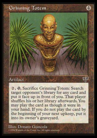 Grinning Totem (Mirage) Trading Card