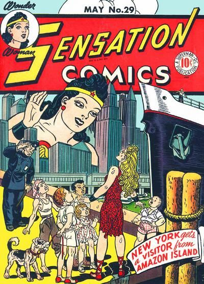 Sensation Comics #29 Comic