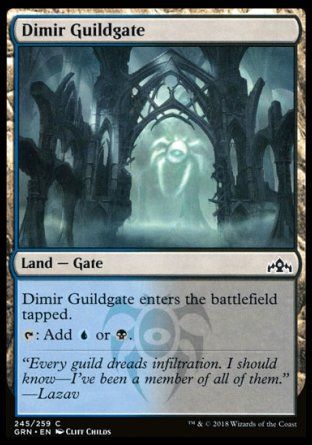 Dimir Guildgate (Guilds of Ravnica) Trading Card