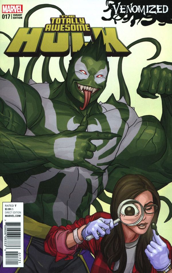 Totally Awesome Hulk #17 (Choi Venomized Variant)