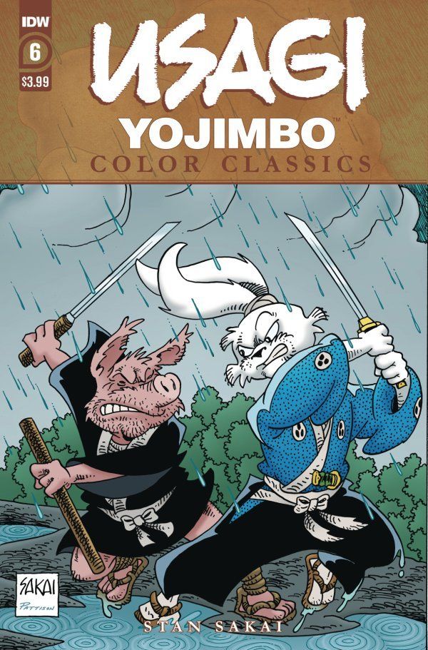 Usagi Yojimbo Color Classics #6 Comic