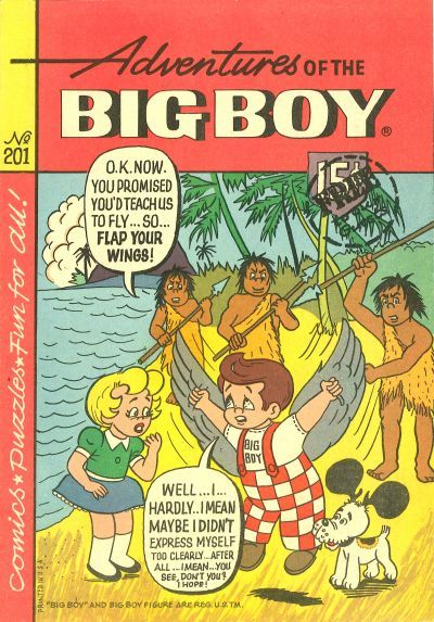 Adventures of Big Boy #201 Comic