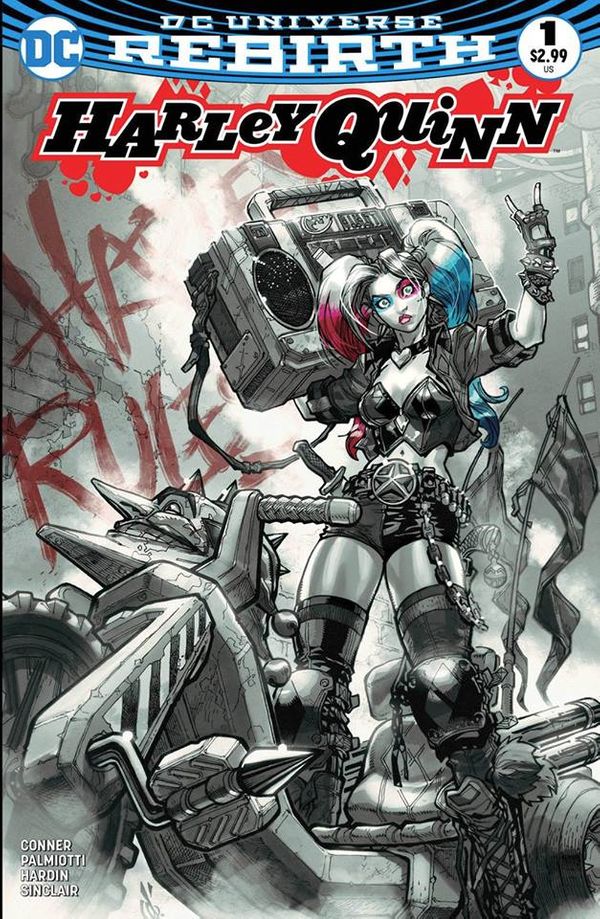 Harley Quinn #1 (Alliance Comics Sketch Edition)