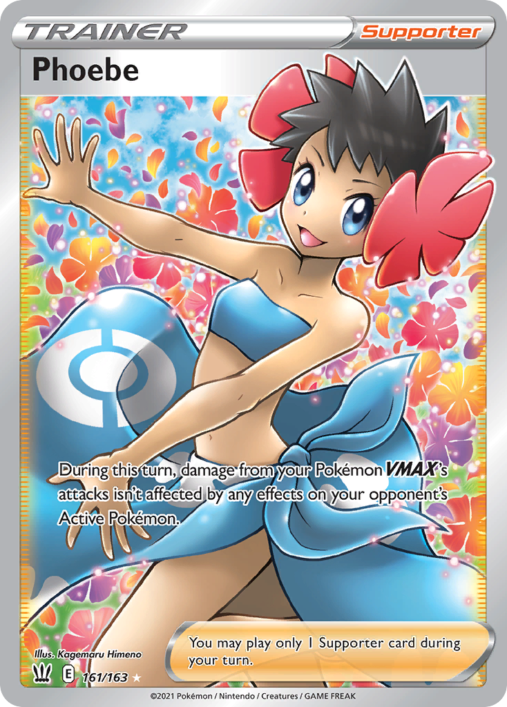 Phoebe (Trainer: Supporter) (161/163) - Battle Styles Pokémon Card