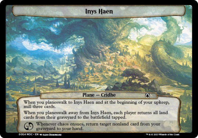 Inys Haen (March of the Machine Commander Decks) Trading Card