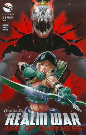 Grimm Fairy Tales Presents: Realm War - Age of Darkness #11 (C Cover Cafaro)