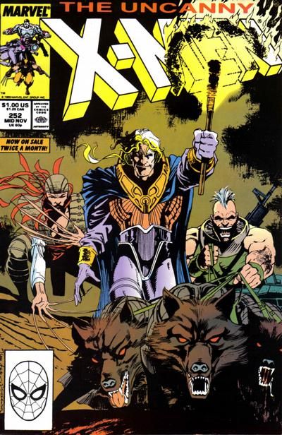 Uncanny X-Men #252 Comic