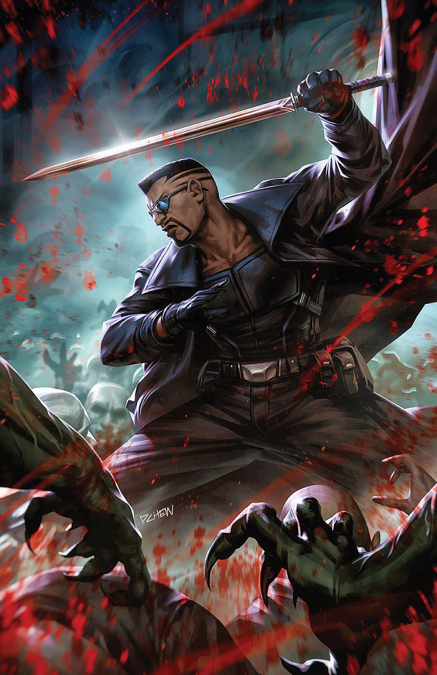 Marvel: Black, White & Blood And Guts #1 (Derrick Chew Virgin Variant) Comic