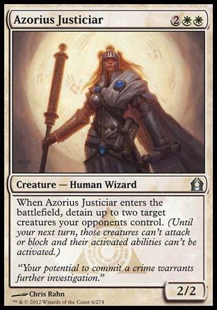 Azorius Justiciar (Return to Ravnica) Trading Card