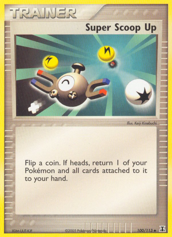 Super Scoop Up (Trainer: Item) (100/113) - Delta Species Pokémon Card