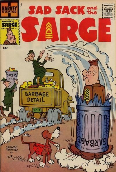 Sad Sack And The Sarge #13 Comic