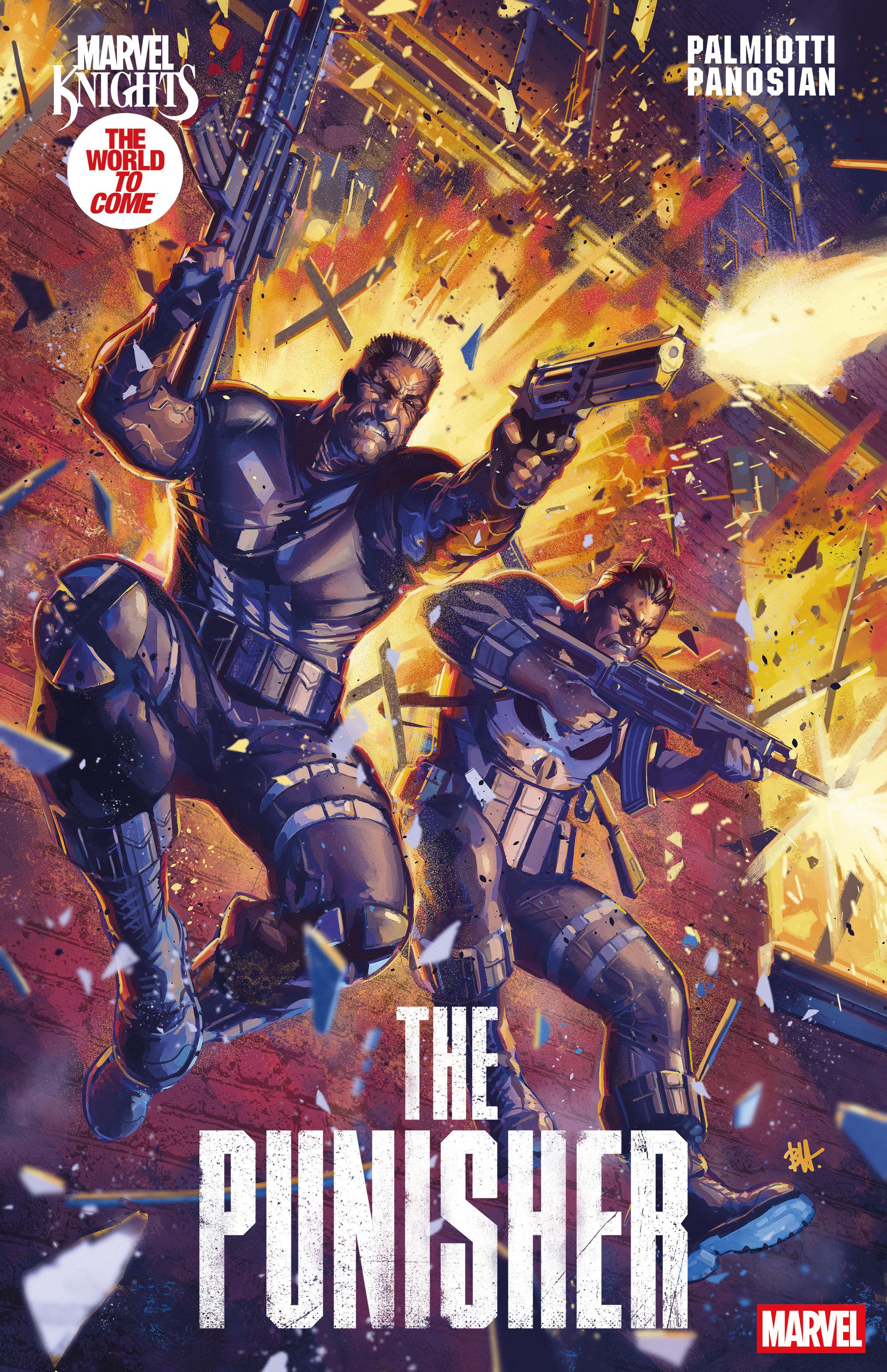 Marvel Knights: Punisher #1 (Ben Harvey Variant) Comic