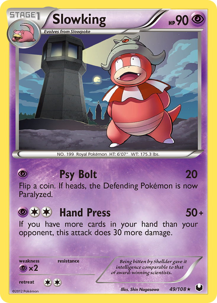 Slowking (49/108) - Dark Explorers Pokémon Card