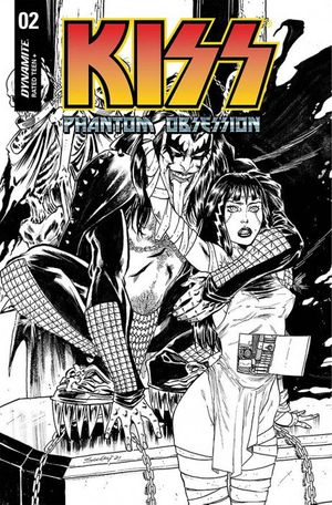 KISS: Phantom Obsession #2 (Cover I 30 Copy Cover Seeley B&W)