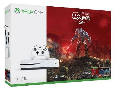 Microsoft Xbox One S [Halo Wars 2 Bundle] Video Game